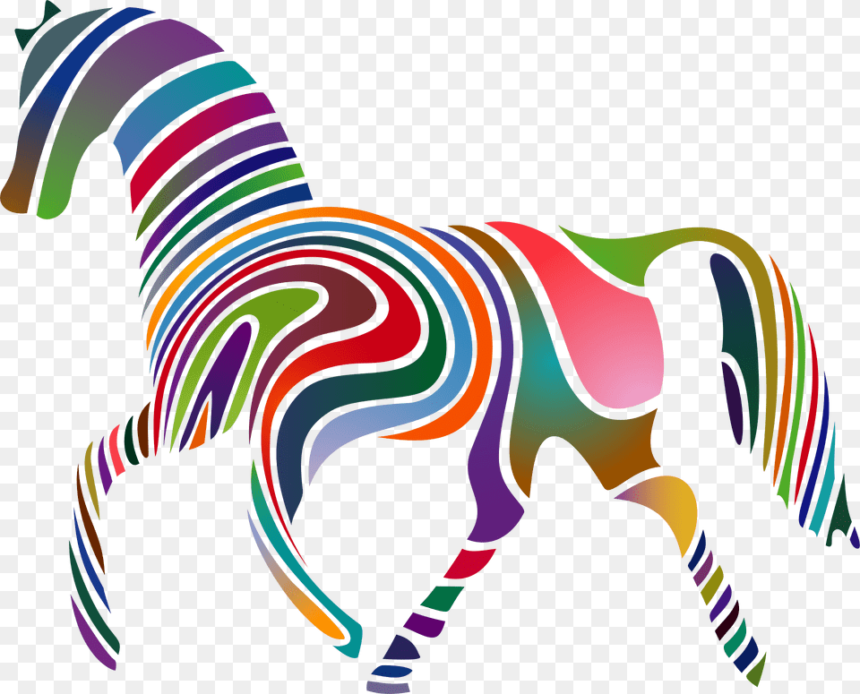 Horse Clipart, Art, Graphics, Modern Art, Pattern Free Png