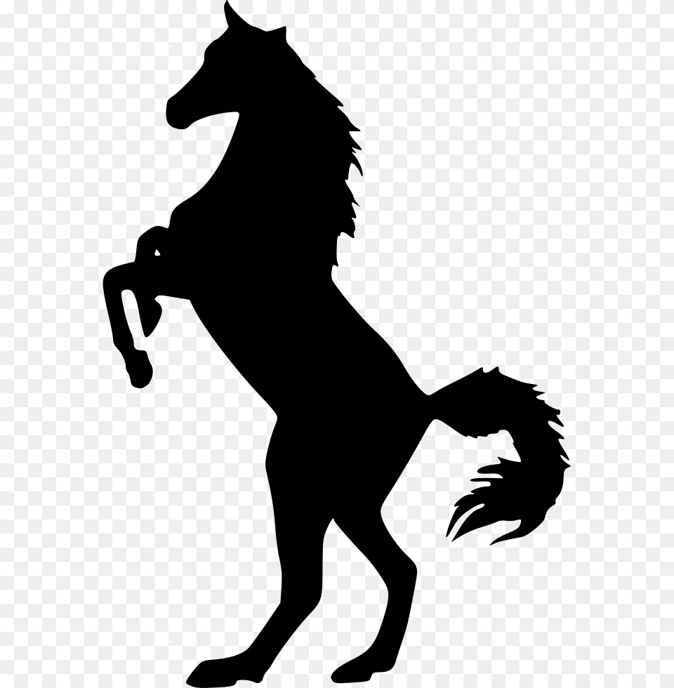 Horse Comments Horse Icon, Silhouette, Animal, Canine, Dog Free Transparent Png