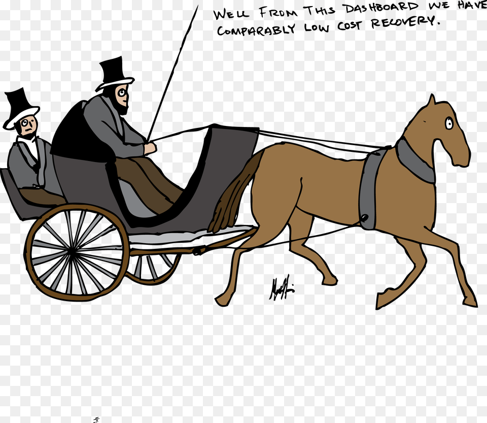 Horse Drawn Carriage Cartoon, Transportation, Vehicle, Machine, Wheel Png Image