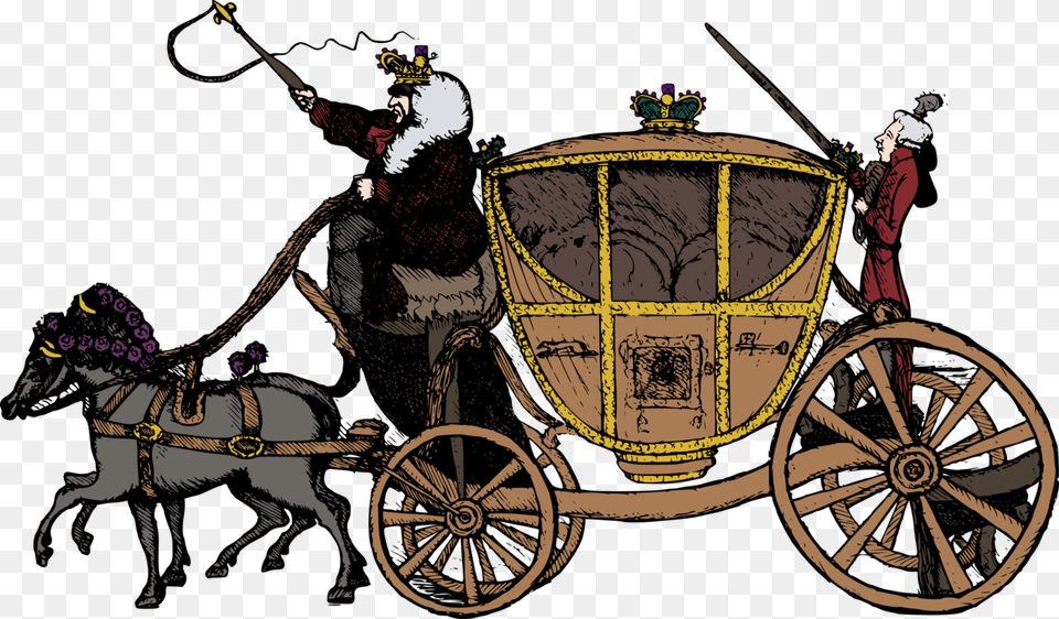 Horse Drawn Vehicle Carriage Horse And Buggy, Wheel, Machine, Transportation, Wagon Free Png