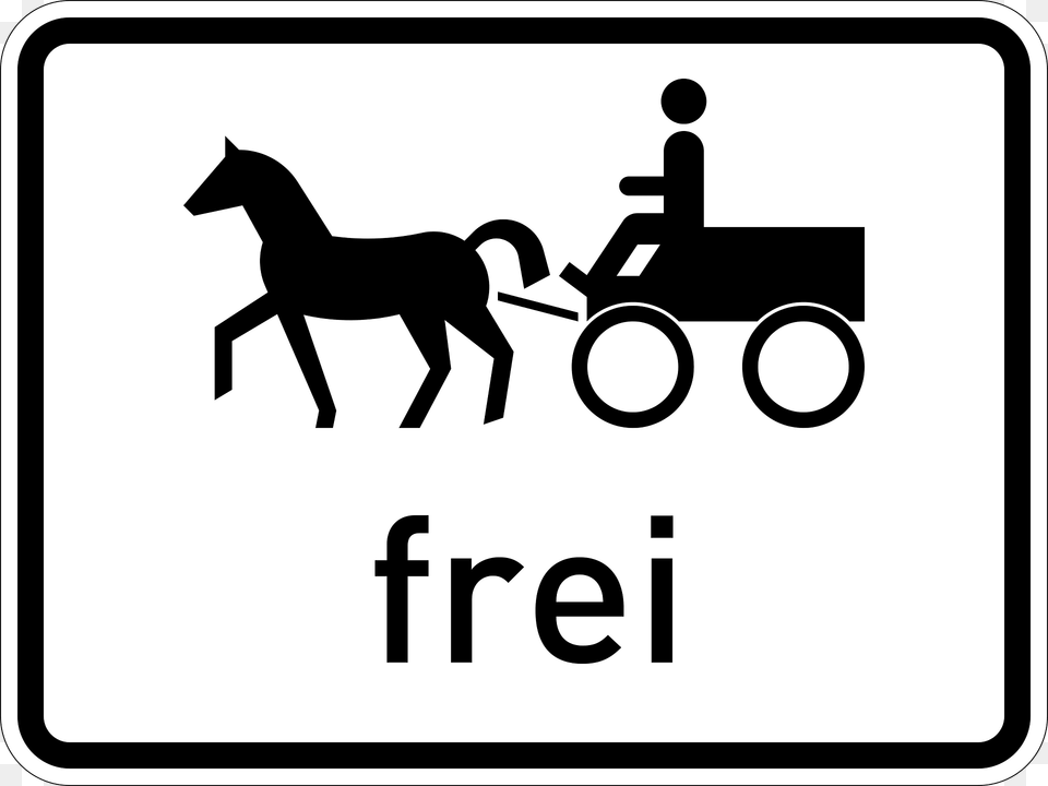 Horse Drawn Wagon Clipart, Sign, Symbol, Animal, Mammal Png