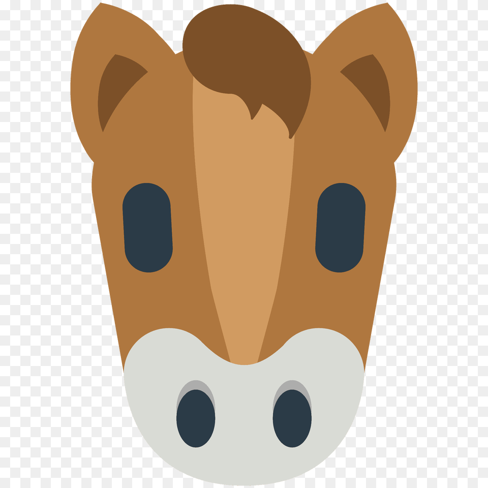 Horse Face Emoji Clipart, Snout, Plush, Toy, Animal Free Png Download