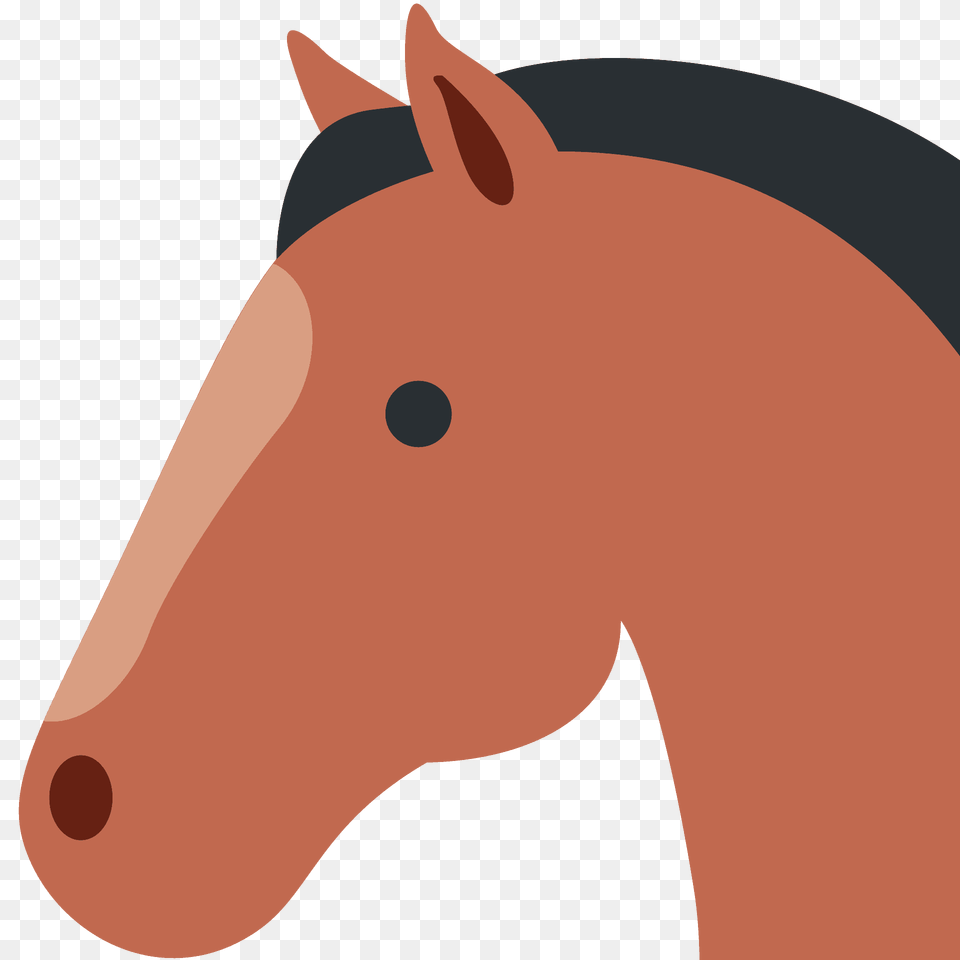 Horse Face Emoji Clipart, Animal, Colt Horse, Mammal, Kangaroo Png