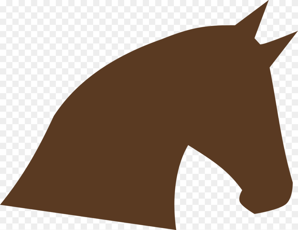 Horse Head Silhouette Animal Brown Horse Head Clip Art, Colt Horse, Mammal, Fish, Sea Life Png Image