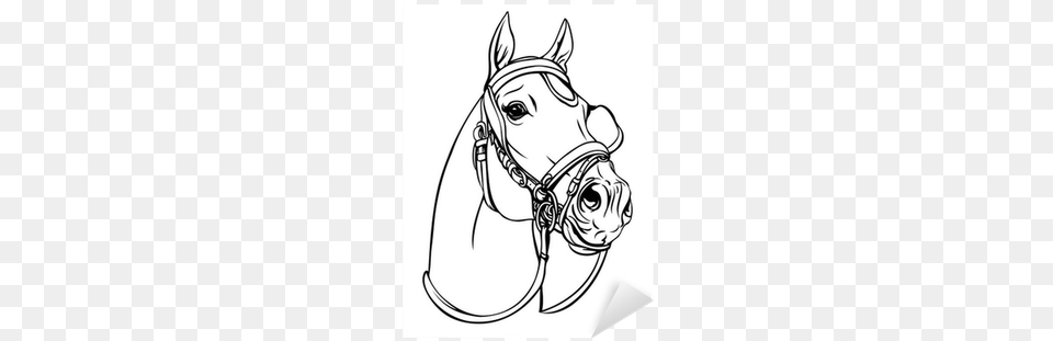 Horse Head Vector Download Calco Manas De Caballos Para Carros, Halter, Smoke Pipe, Art, Drawing Free Png