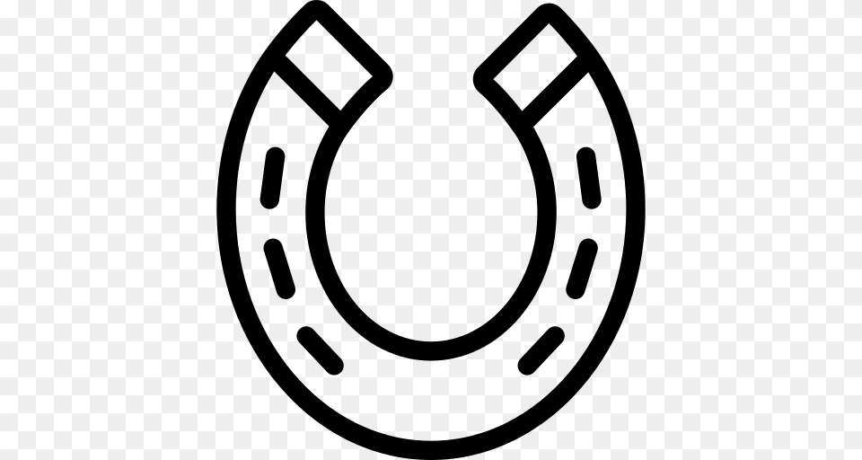 Horse Icon, Gray Png