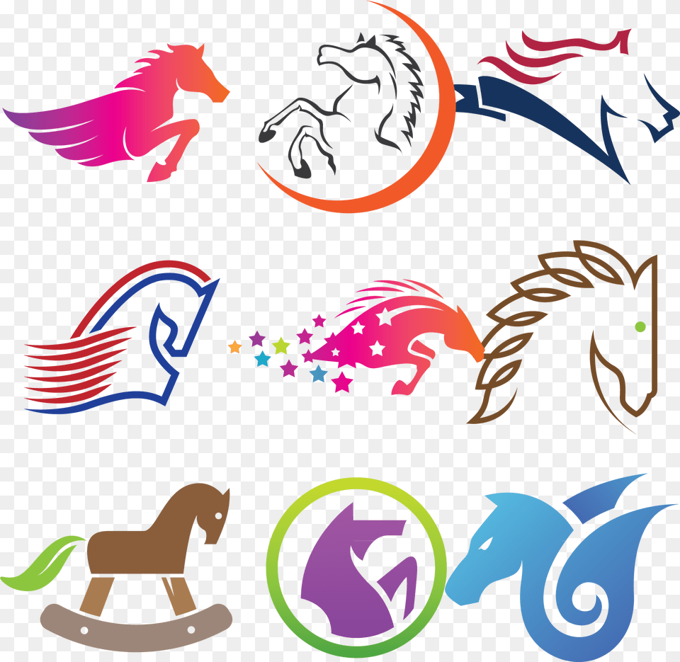 Horse Logo Euclidean Vector Clip Art Horse Logo Design, Animal, Mammal, Graphics Free Png Download