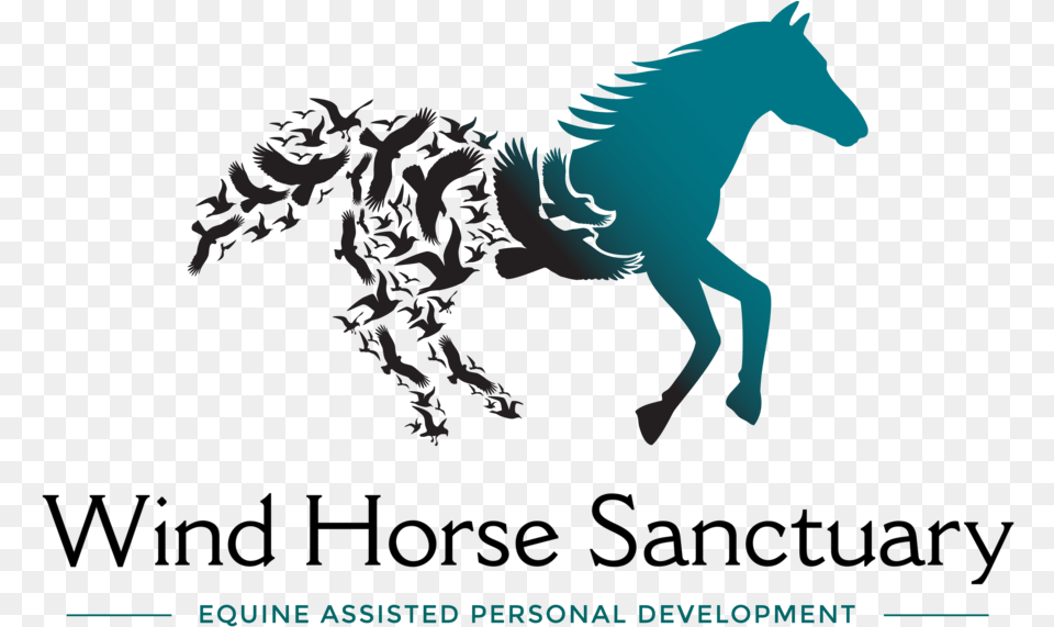 Horse Logo Full 6 Proper Gradient Horse Silhouette Art, Animal, Colt Horse, Mammal, Person Png Image