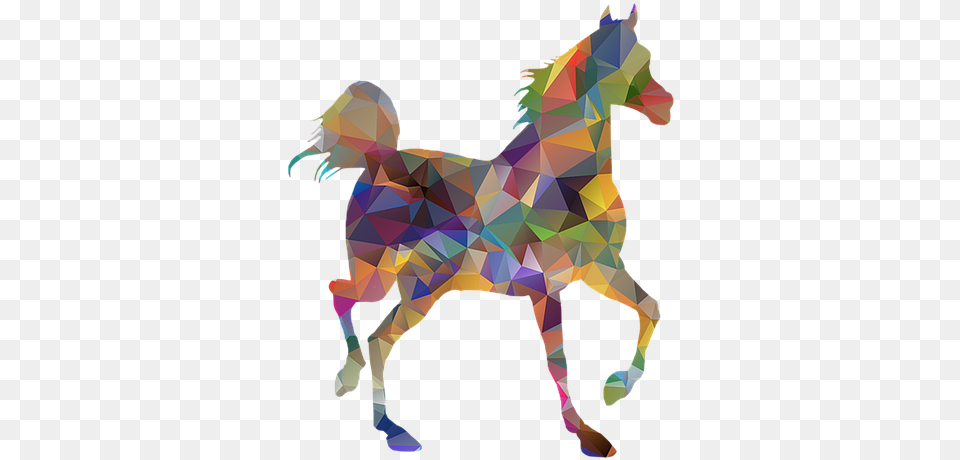 Horse Low Poly Animal Riding Horse Horse Rider, Art, Graphics, Baby, Person Png Image