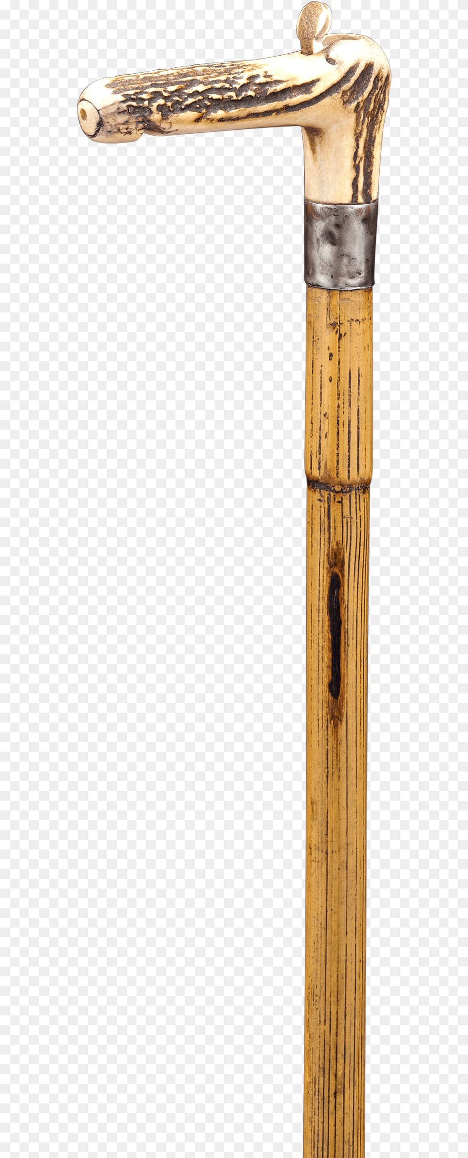 Horse Measuring And Antler Whistle Cane, Stick Png