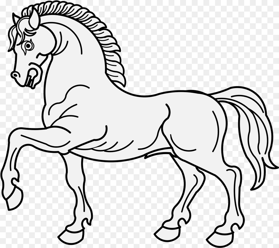 Horse Passant Heraldry Heraldic Horse Passant, Person, Animal, Mammal, Colt Horse Png