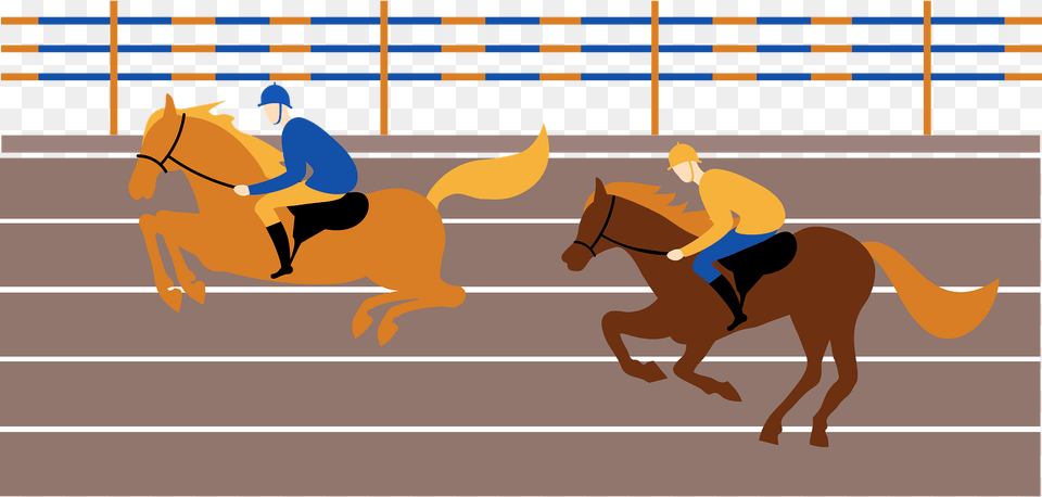 Horse Race Clipart, Person, People, Adult, Man Free Png Download