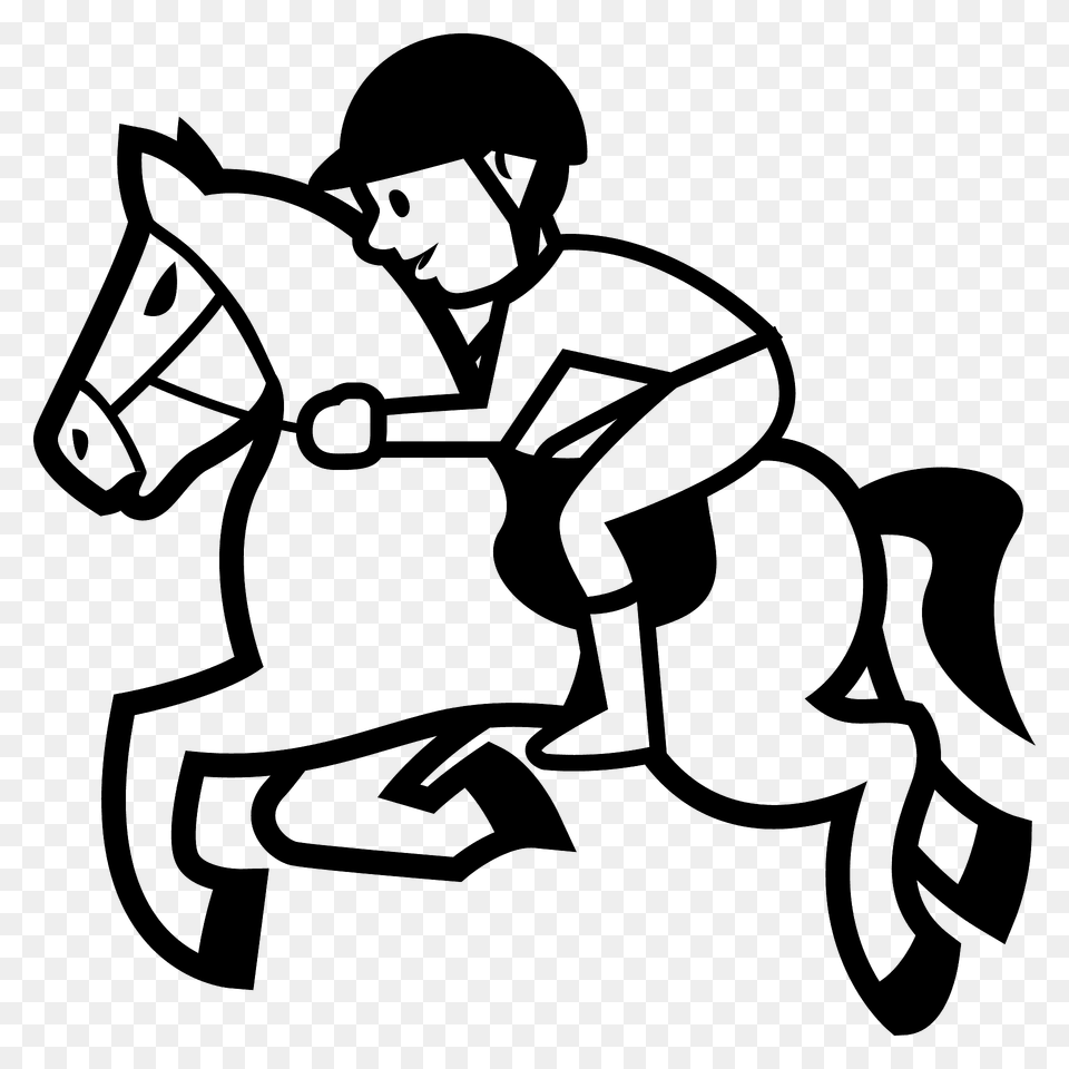 Horse Racing Emoji Clipart, People, Person, Face, Head Free Png