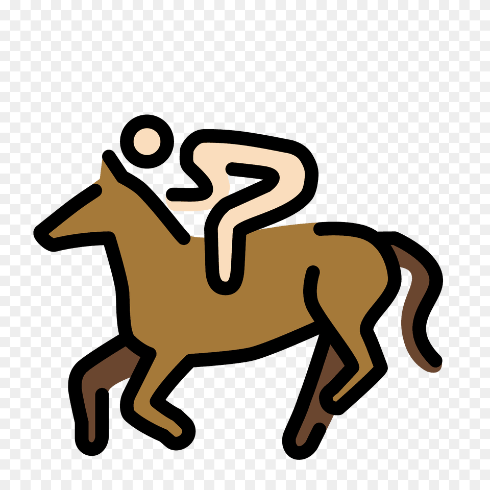 Horse Racing Emoji Clipart, People, Person, Animal, Mammal Free Transparent Png