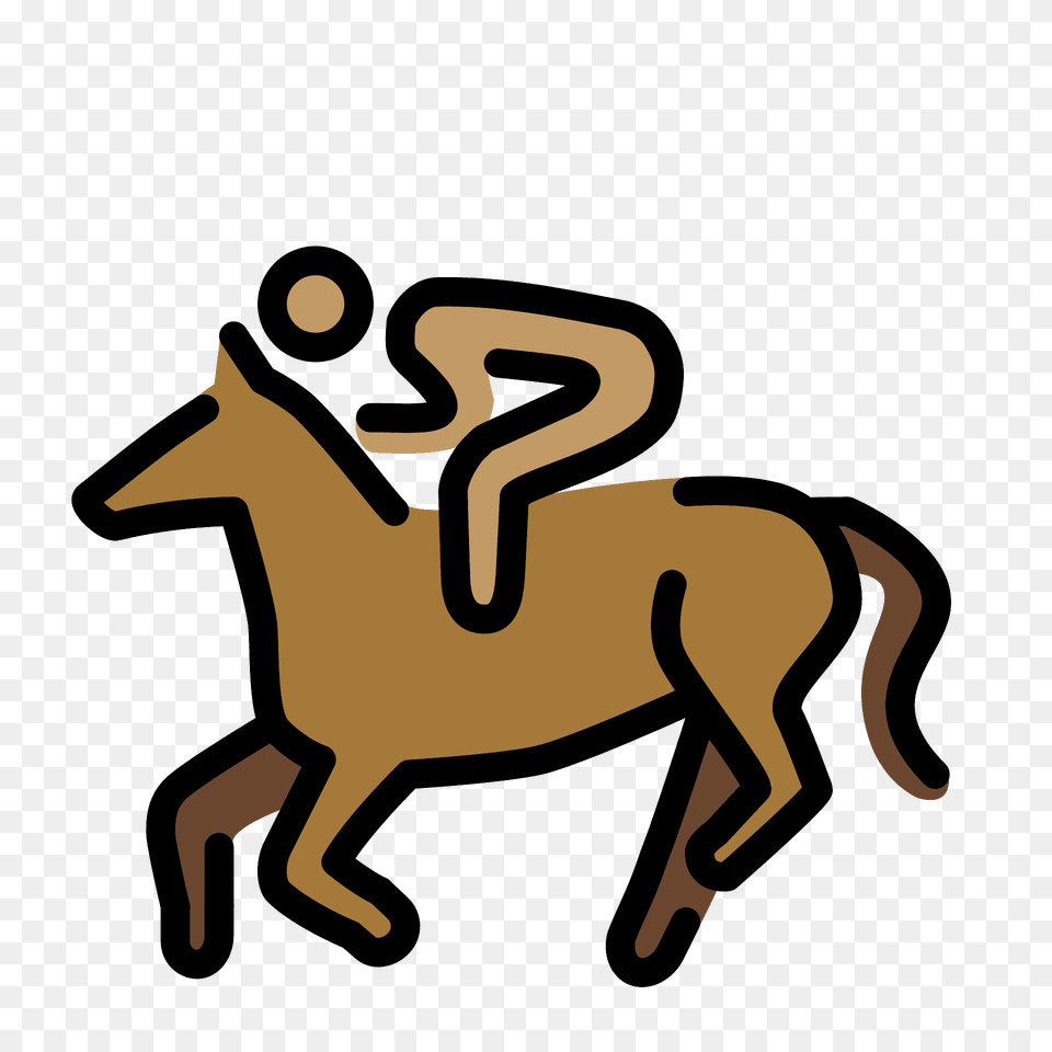 Horse Racing Emoji Clipart, Animal, Mammal, People, Person Free Transparent Png