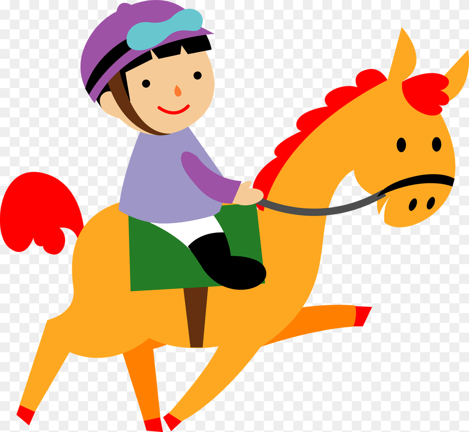 Horse Racing Jockey Clipart, Animal, Person, Mammal, Equestrian Free Png Download