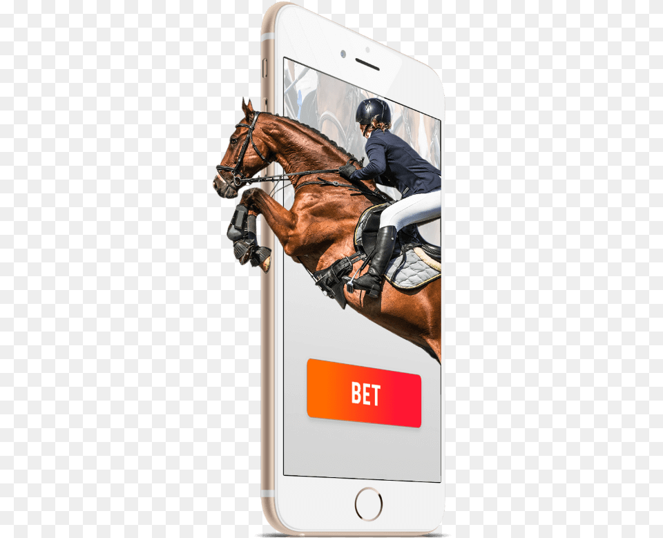 Horse Racing With Mobile Bets, Adult, Person, Man, Mammal Png Image