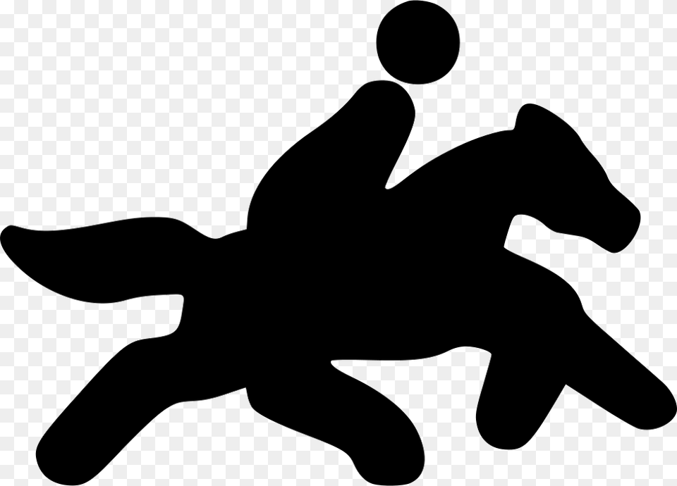Horse Rider Illustration, Silhouette, Stencil, Person Free Png