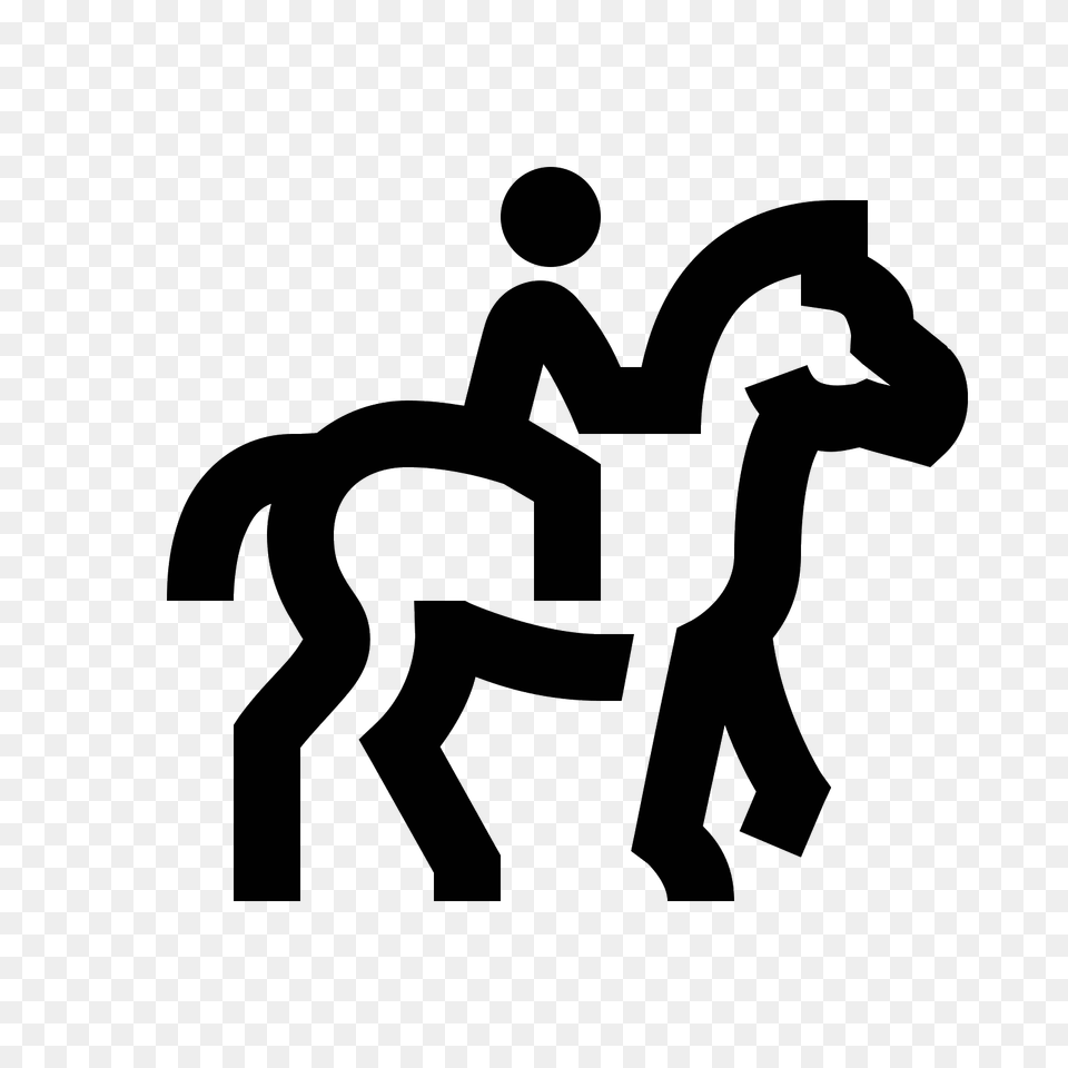 Horse Riding Clipart Montar, Gray Free Png Download
