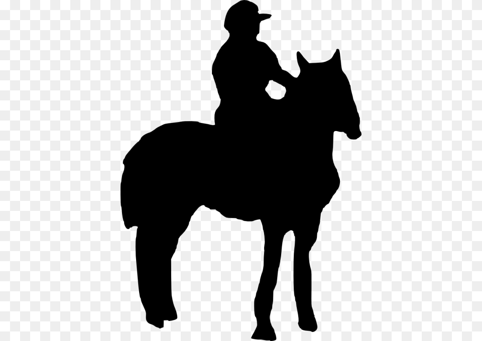 Horse Riding Silhouette, Animal, Person, Equestrian, Mammal Free Png