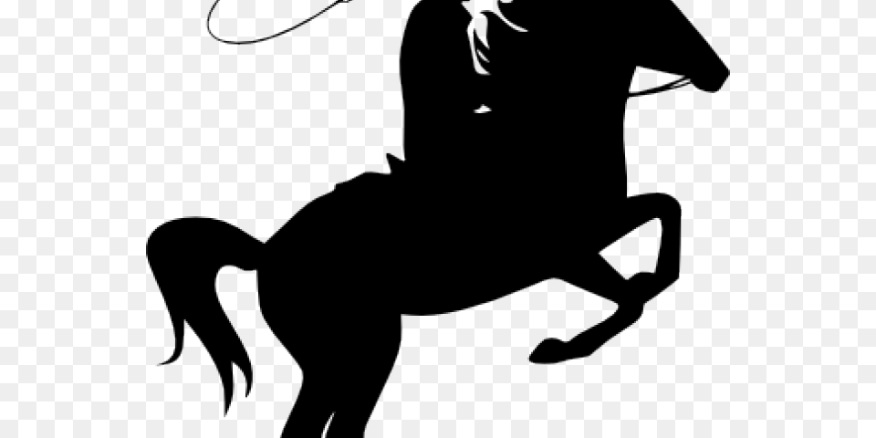 Horse Roping Clip Art Cowgirl Riding Horse Silhouette, Baby, Person, Accessories, Formal Wear Free Transparent Png