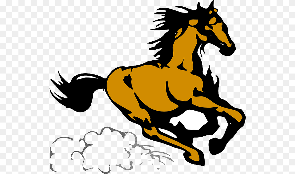 Horse Running Clipart, Animal, Colt Horse, Mammal, Antelope Png