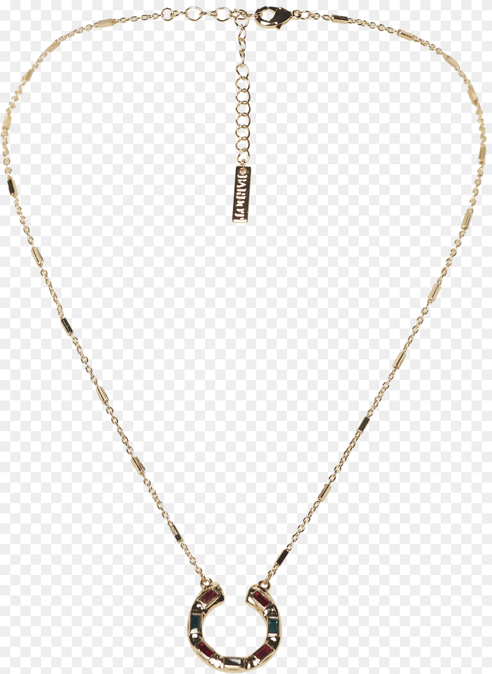 Horse Shoe Necklace In Colour Gold Earth, Accessories, Jewelry, Diamond, Gemstone Png