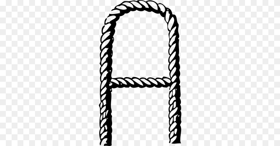 Horse Shoe Splice Marine Knot Vector Image, Gray Free Png