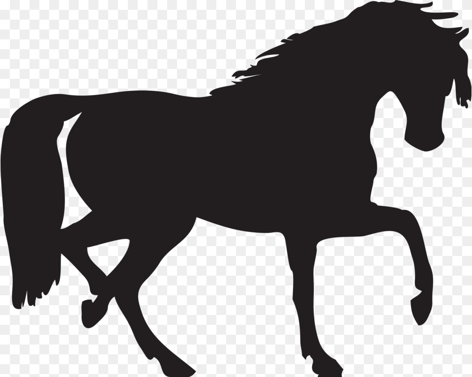 Horse Silhouette Clip Art Free Animal, Colt Horse, Mammal, Person Png Image