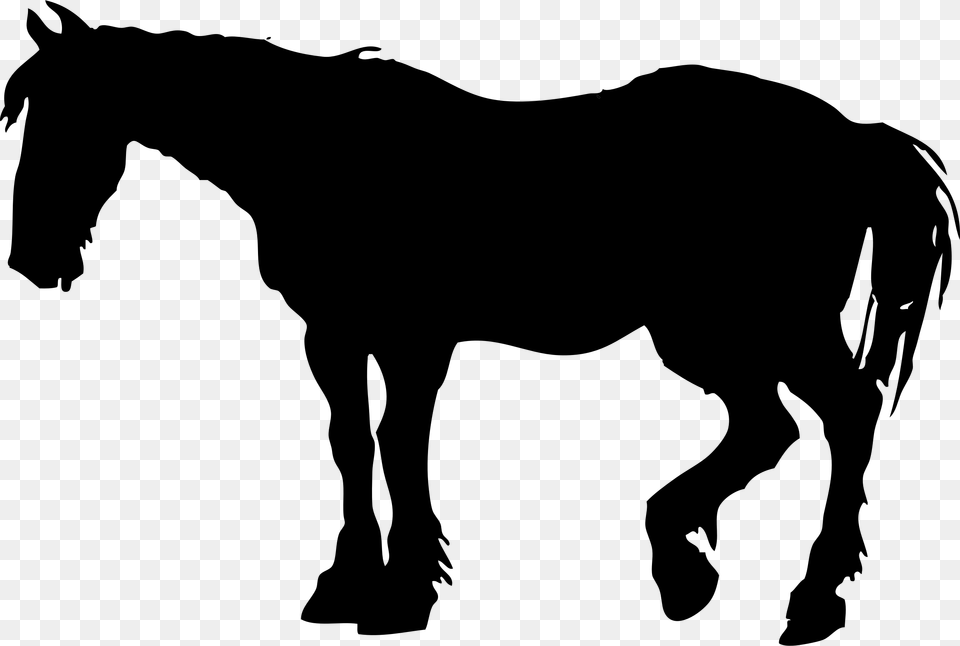 Horse Silhouette Clip Arts Horse Silhouette Clip Art, Gray Free Png