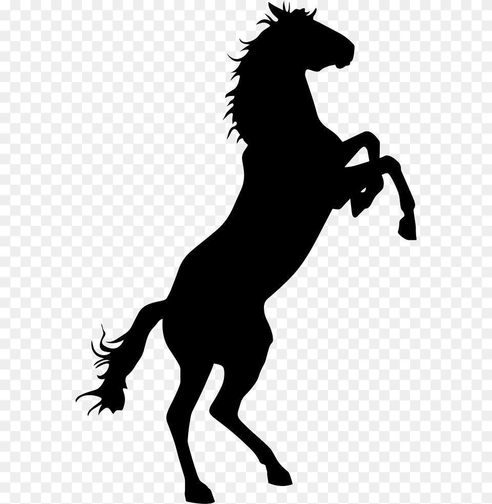 Horse Silhouette Clipart Download Horse Silhouette, Adult, Female, Person, Woman Png Image