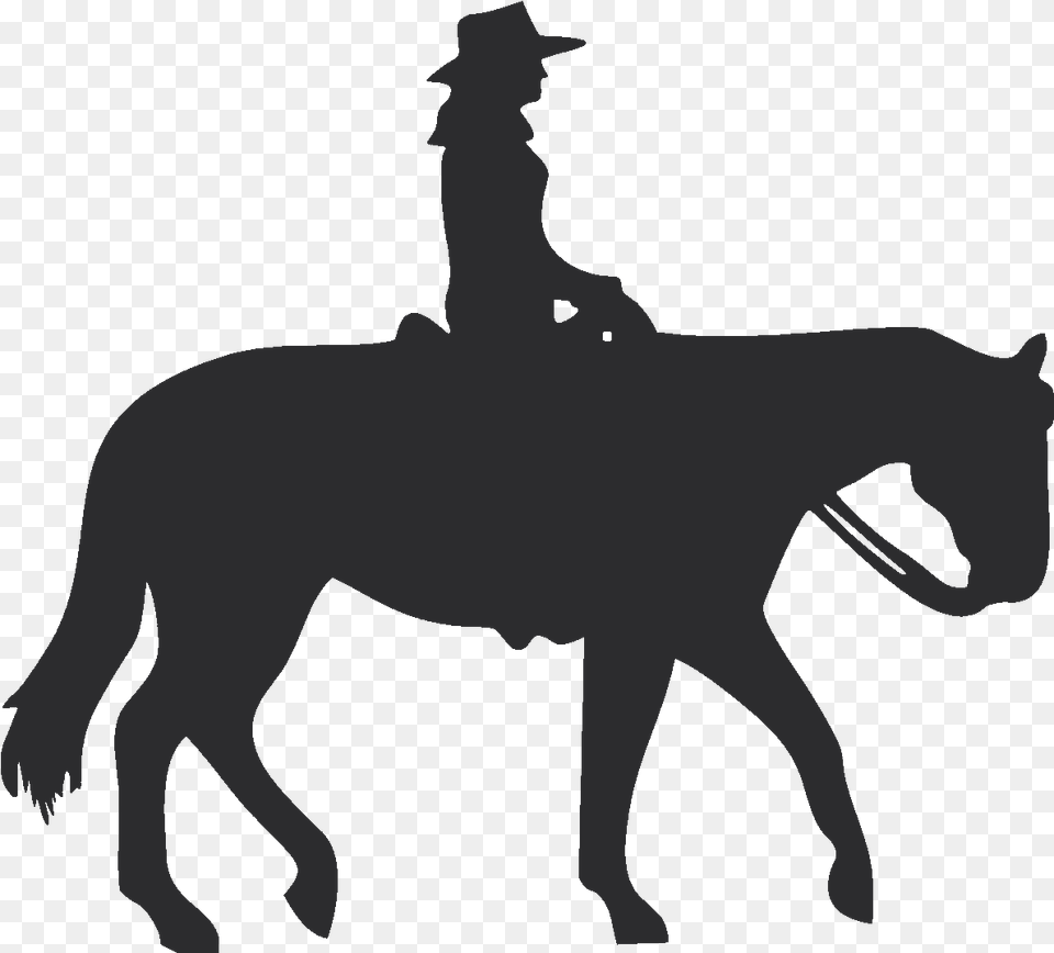 Horse Silhouette Cowboy On Horse Silhouette Cowboy On Horse Silhouette, Stencil, Baby, Person, Animal Png Image