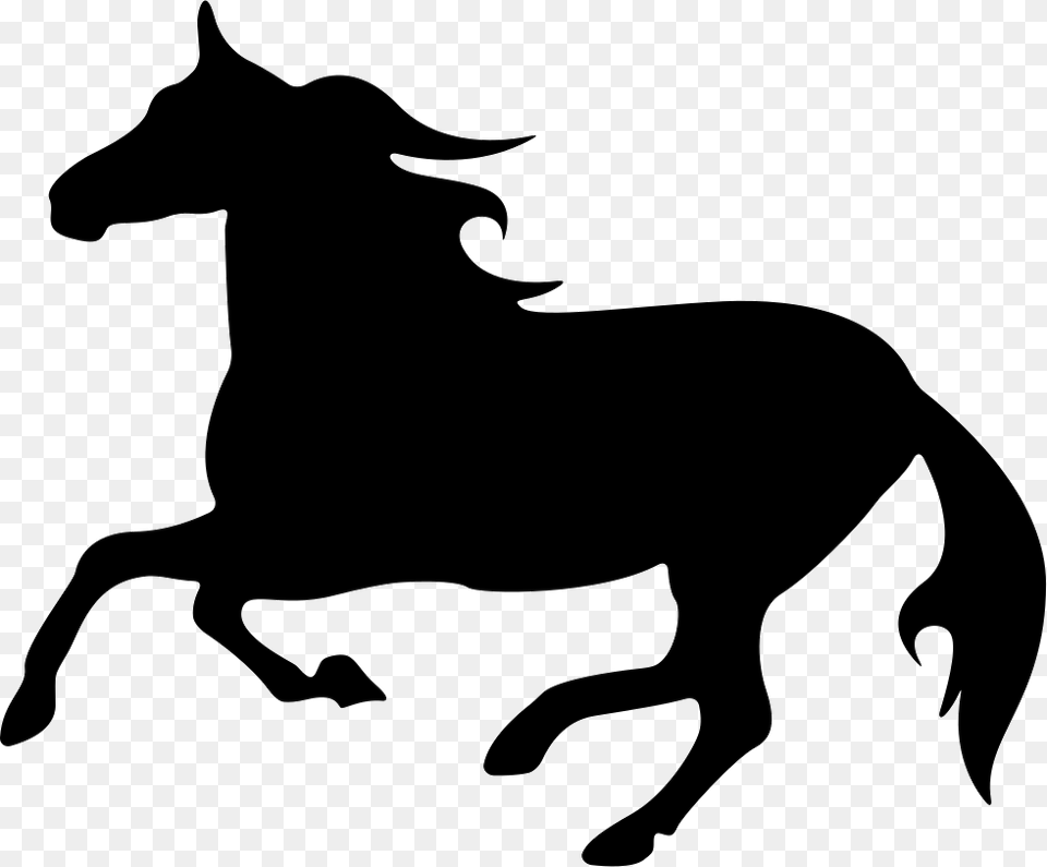 Horse Silhouette Horse Silhouette Comments Racing Horse Silhouette, Stencil, Animal, Canine, Dog Png Image