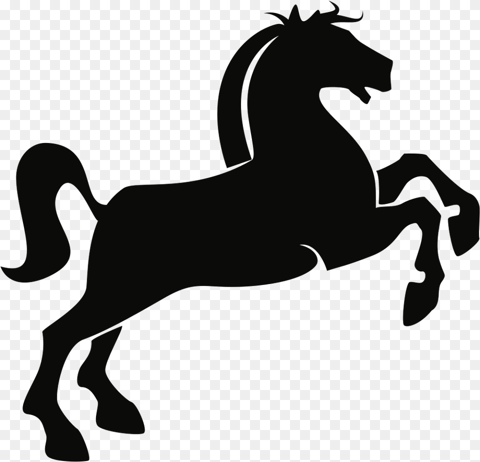 Horse Silhouette Prancing Horse Vector Animal, Colt Horse, Mammal Free Png
