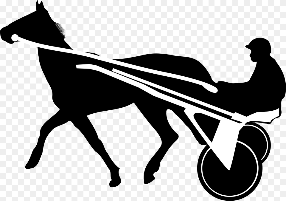 Horse Trot Harness Racing Clip Art, Smoke Pipe, Blade, Dagger, Knife Free Png