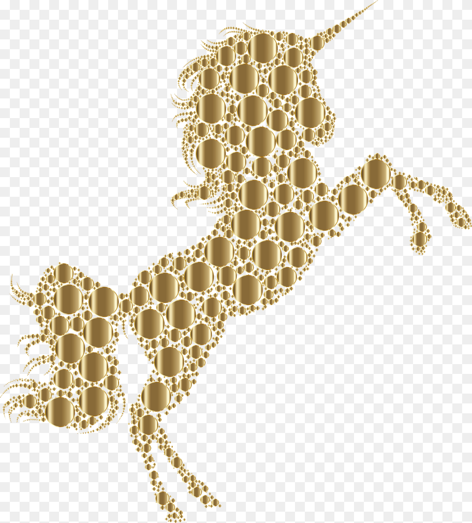 Horse Unicorn Silhouette Clip Art Gold Unicorn Transparent Background Clipart, Chandelier, Lamp, Electronics, Hardware Png Image