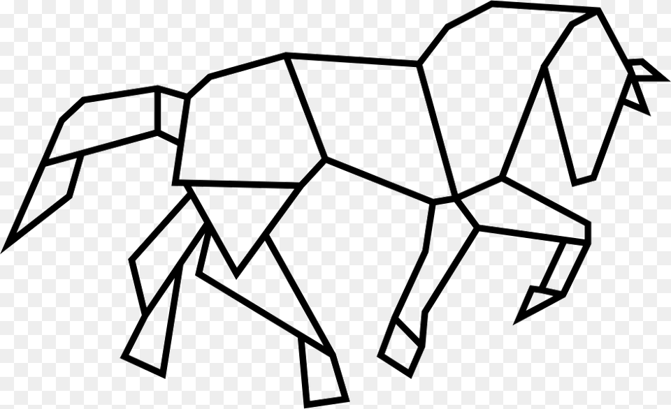 Horse Vector, Art, Paper, Origami, Device Free Transparent Png