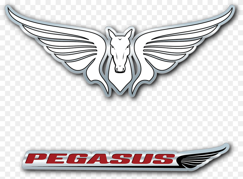 Horse With Wings Logo, Emblem, Symbol Free Png