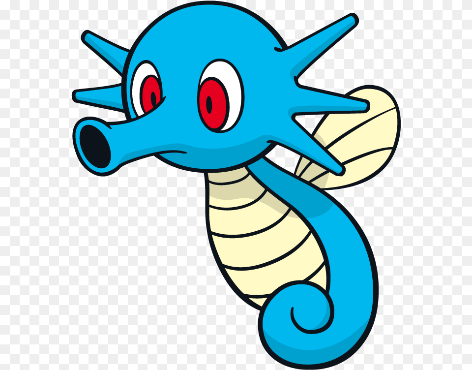 Horsea Pokemon Character Vector Art Pokemon Horsea, Animal Free Png Download