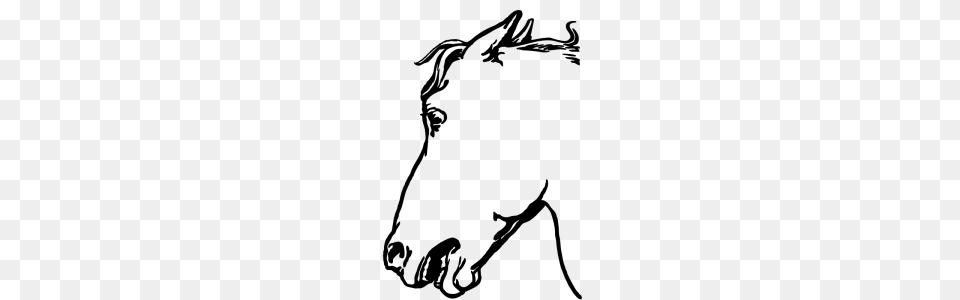 Horsehead Clip Art Download, Stencil, Smoke Pipe Png Image