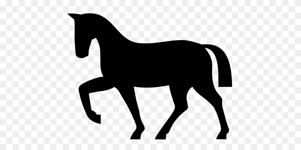Horseicon, Gray Free Png Download