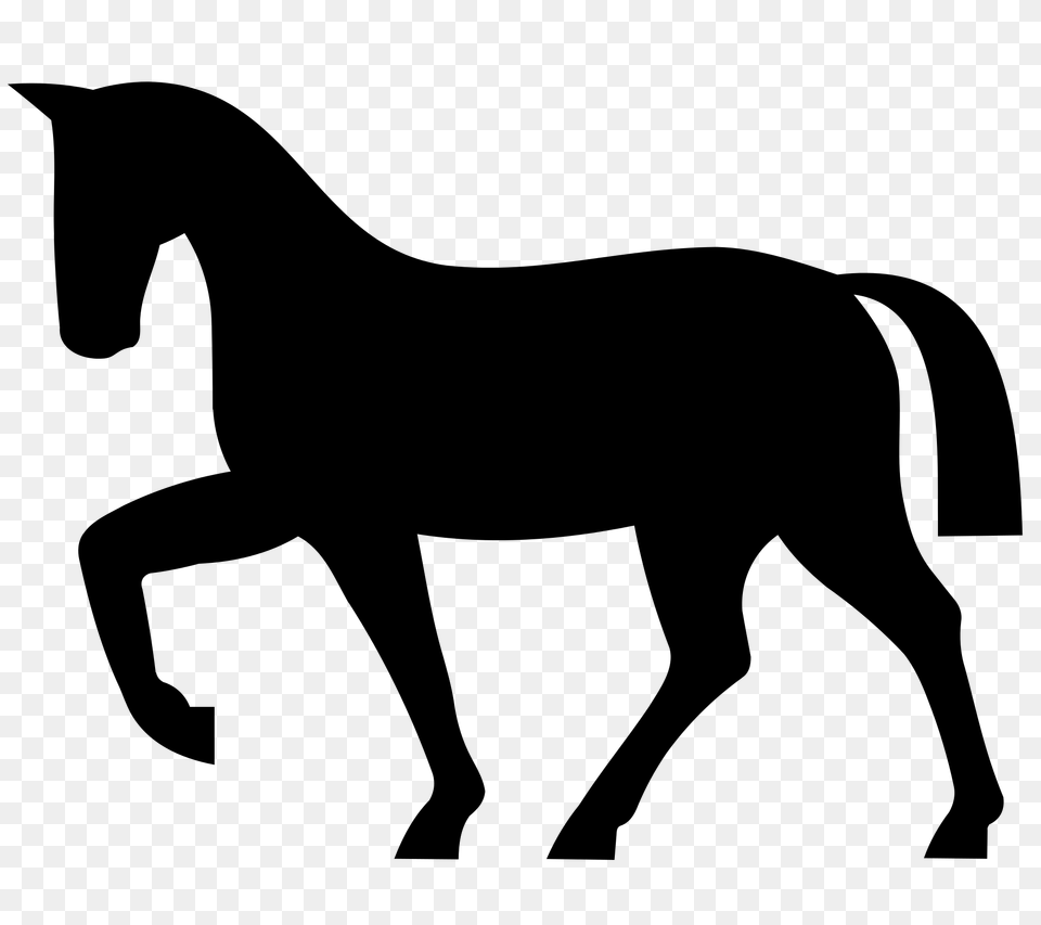 Horseicon, Gray Png Image