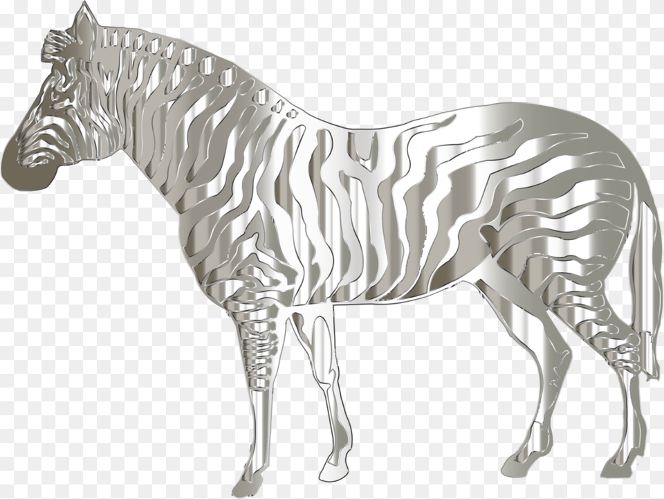 Horseneckpack Animal Blue Zebra, Mammal, Wildlife Png Image