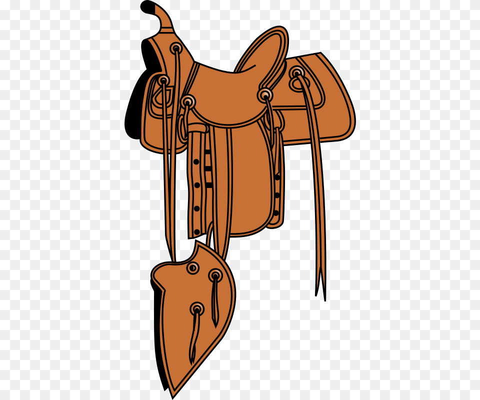 Horsepack Animalsaddle Saddle And Reins Free Transparent Png