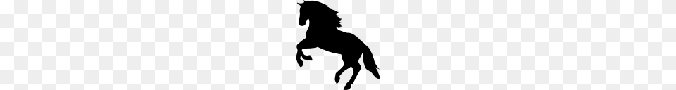 Horses Icons, Silhouette, Stencil, Animal, Horse Png Image