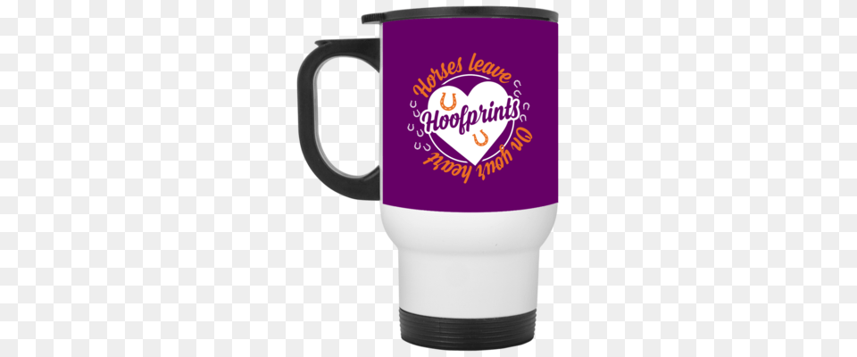 Horses Leave Hoofprints On Your Heart Horse Mugs, Cup, Beverage, Coffee, Coffee Cup Png Image