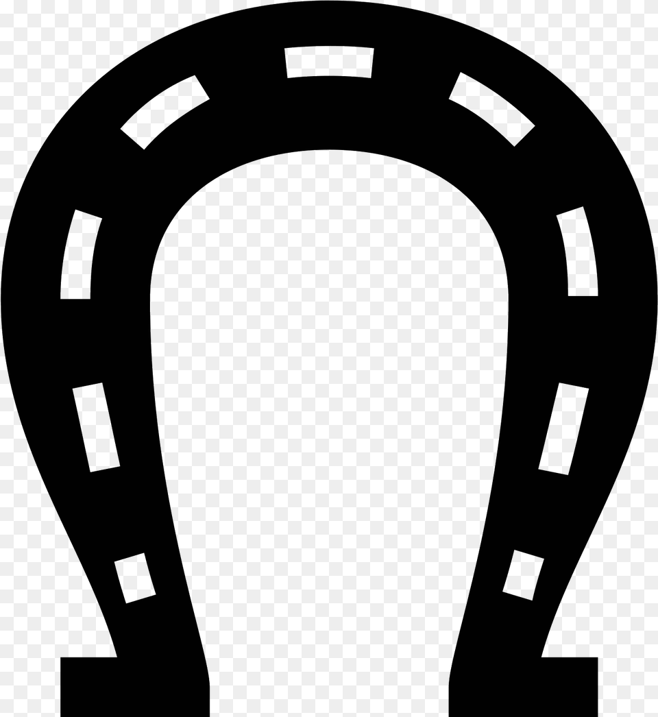 Horseshoe, Gray Free Png