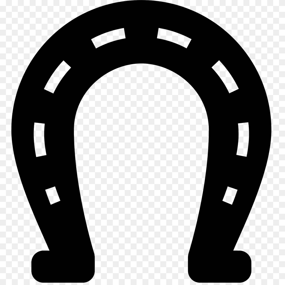 Horseshoe, Gray Free Png Download