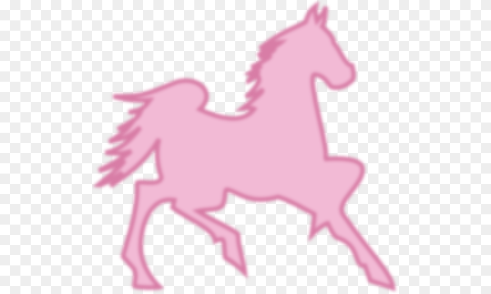 Horseshoe Clipart Pink Horse, Animal, Colt Horse, Mammal Free Png Download