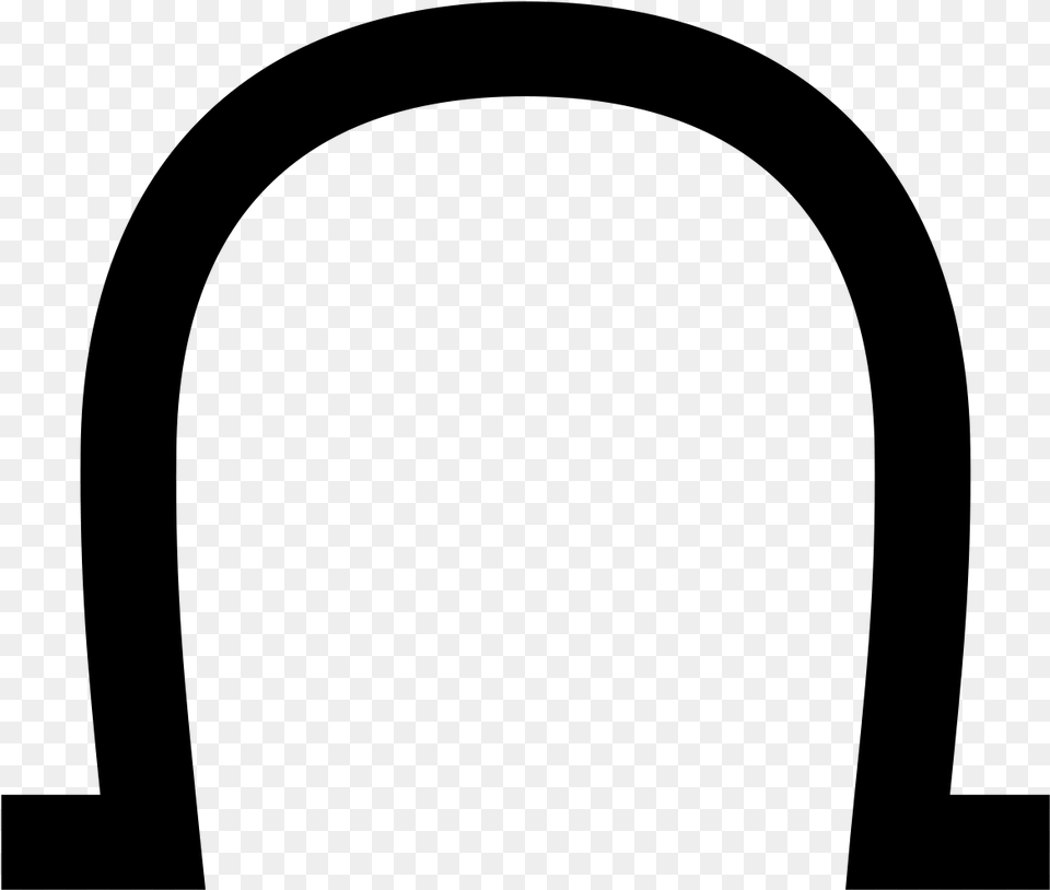 Horseshoe Icon Horseshoe, Gray Free Png